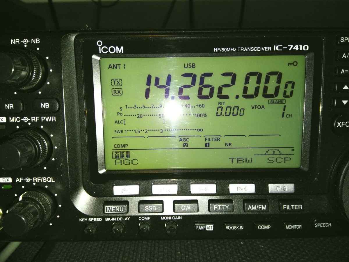 ICOM IC-7410 HF/50MHZ TRANCEIVER barely used! | eBay