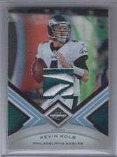 2010 Limited Threads Prime Brand Game-Worn Reebok Logo Kevin Kolb 1/1 Eagles