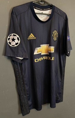 MEN'S MANCHESTER UNITED 2018/2019 CHAMPIONS LEAGUE SOCCER FOOTBALL