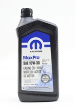 NEW OEM Mopar MaxPro SAE 10W-30 Engine Motor Oil 1 Quart 68524000AA
