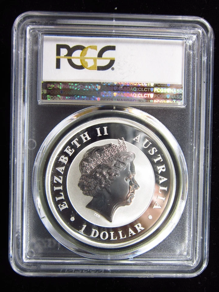 Australia $1 2017-P PCGS MS69 1 Oz 999 Silver Kookaburra Bird h9261 Coin - Image 2 of 4