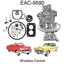 1952 1953 Mercury V8 Model 1901 2v 2 Barrel Teapot Carburetor Rebuild Overhaul