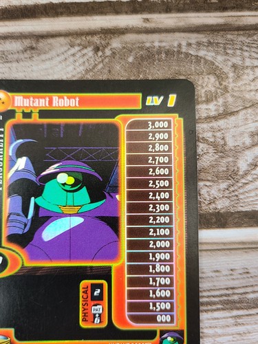 DBGT Dragon Ball GT Flat FOIL Mutant Robot 141 CCG Score Unlimited Baby Saga LP - Picture 4 of 8
