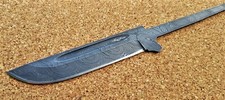 Exklusive Damast Klinge Rohling Messer Nazarov Knives HRC 62 Handarbeit