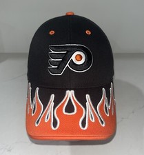NHL Philadelphia Flyers Kids Youth Baseball Cap Hat Flame Style
