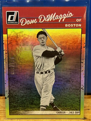 2023 Panini Donruss - Retro 1990 Career Stat Line #280 Dom DiMaggio /383
