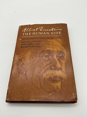 Albert Einstein, The Human Side: New Glimpses From His Archives 1979 HardcoverBJ