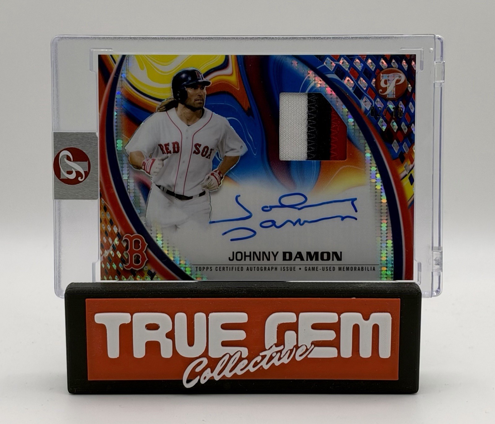 2026 Topps Pristine - Pristine Pieces Autograph Relics Johnny Damon #PPAR-JD...