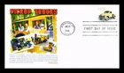DR JIM STAMPS US COVER PICKUP TRUCKS 1953 CHEVROLET FDC PANDA CACHET