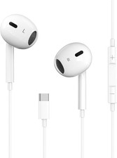 Type-C Earphones With Microphone Enhanced Sound Quality Version Wired Usb-C E