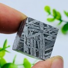 Aletai Iron Meteorite Cube Altay iron meteorite Cube etched pattern 58g20mm — photo 4