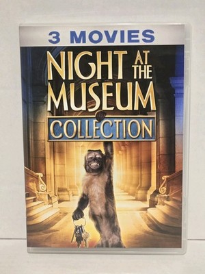 Night at the Museum Collection DVD 3-Disc Set Trilogy 1 2 3 Tomb Battle Williams