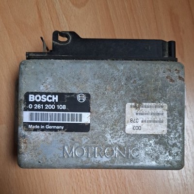Alfa 75 2.0 TS Motronic Steuergeräte ECU Bosch 0261200108 mit oder ohne Kat