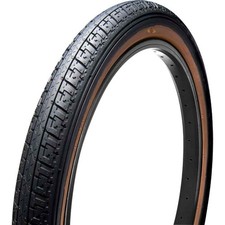 Gt Lp-5 20 X 1.75 Bmx Bicycle Skinwall Tire - Black With Tan Skinwall