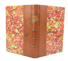 ÉLÉMIR BOURGES • LES OISEAUX S'ENVOLENT ET LES FLEURS TOMBENT •1893 RELIURE CUIR