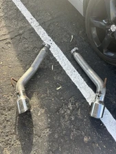 MBRP S7021AL AL 3" Axle Back Muffler Delete For 2010-2015 Chevy Camaro 3.6L V6