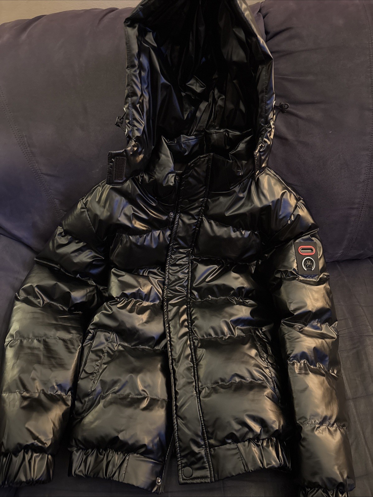 Puffer Jacket Removable Hood-image