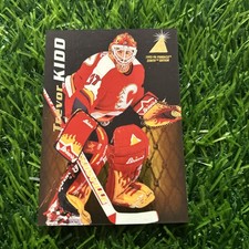 Trevor Kidd #67 1995 Zenith Calgary Flames Hockey Card NHL NM H14