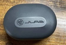 JLAB Jbuds Go Air Sport Wireless Earbuds Replacement Gray Charging, Case Only
