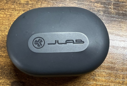 JLAB Jbuds Go Air Sport Wireless Earbuds Replacement Gray Charging, Case Only