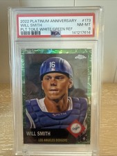 2022 Topps Chrome Platinum - Will Smith #173 Toile White & Green Refractor /99