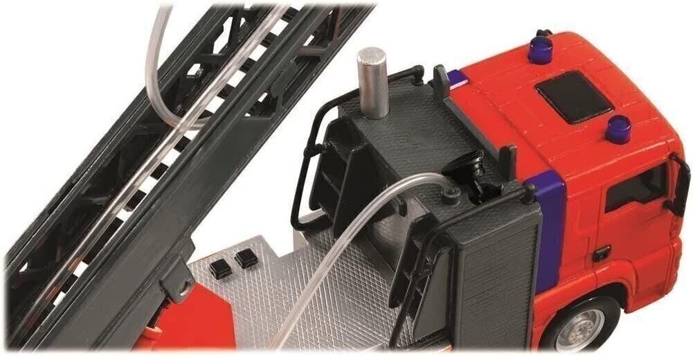 Dickie Toys 12" Light and Sound SOS Fire Engine Vehicle (With Working Pump) Red