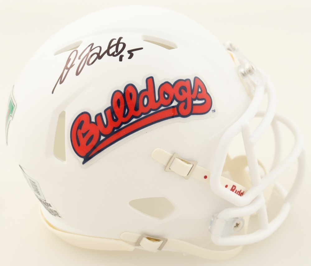 Davante Adams Autographed Signed Fresno State Bulldogs / Mini Helmet w/Beckett COA 