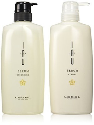 LebeL Io Serum Cleansing Shampoo 600mL & Cream Treatment 600mL