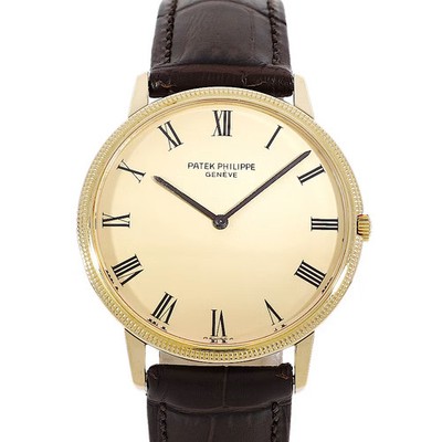 Patek Philippe Calatrava Automatik 35mm Pre-Owned - Gut 3590 Gelbgold