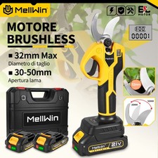 Forbice Cesoia da Potatura 32mm a Batteria 21V Elettriche Giardino Brushless