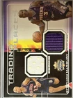2001-02 Fleer Focus Trading Places Jerseys #5 Stephon Marbury dual jersey