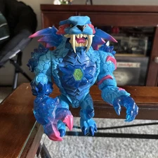 MrBeast Mr Beast Lab Panther Action Figure Collector Toy Mutant Blue Pink 6.5"