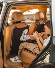 Kick Mat Back Seat Protector - Car Back Seat Cover for Kids Feet - Waterproof...