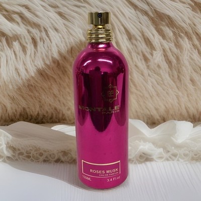 Montale Paris ROSE MUSK Eau De Parfum 3.4oz AS PICTURED, NO BOX!