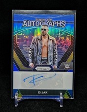 2024 Dijak Panini Prizm WWE Blue Auto Sensati...