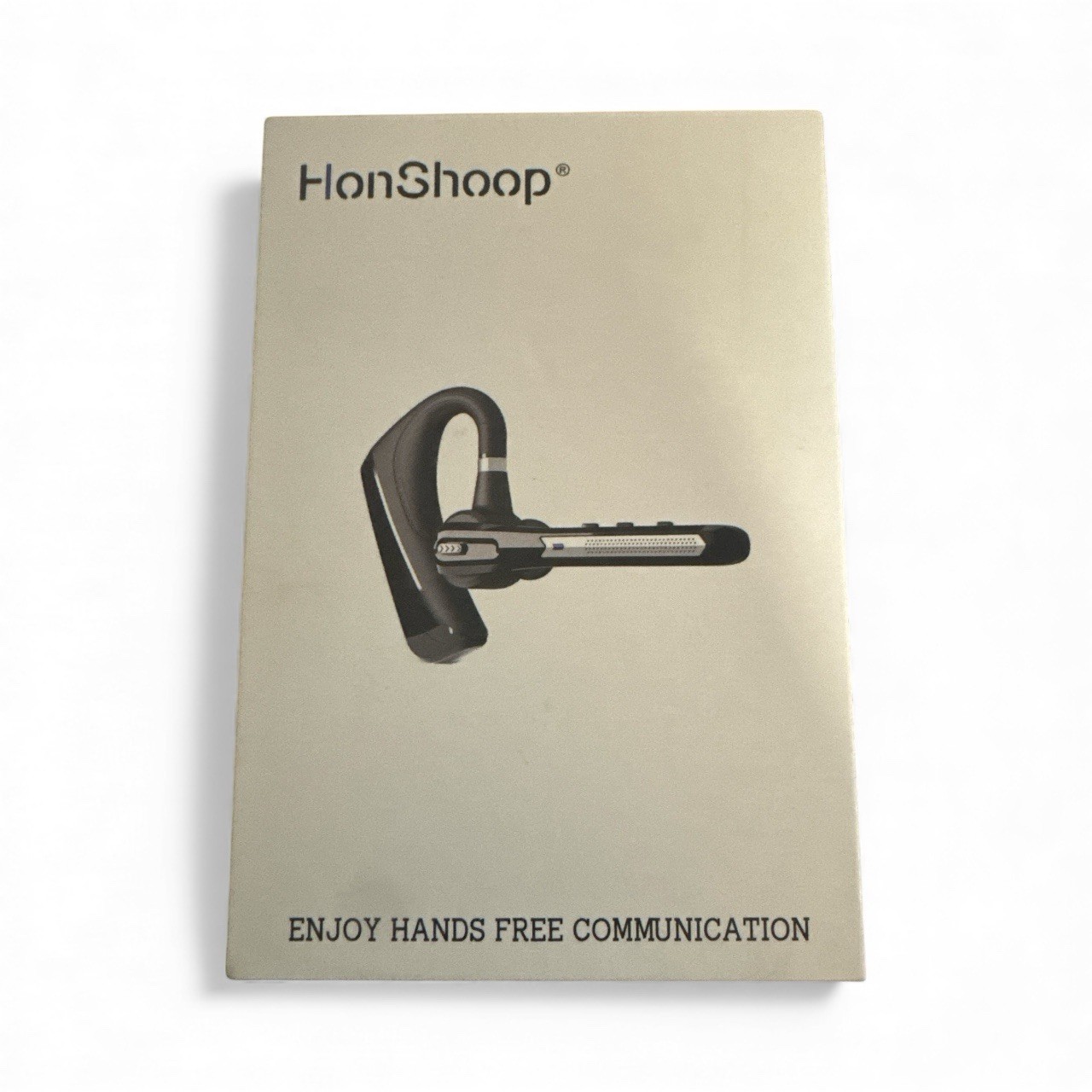 HONSHOOP BLUETOOTH HEADSET V5.0 DUAL-MIC NOISE CANCELLING HSP-B3 - BLACK/Blue ✅