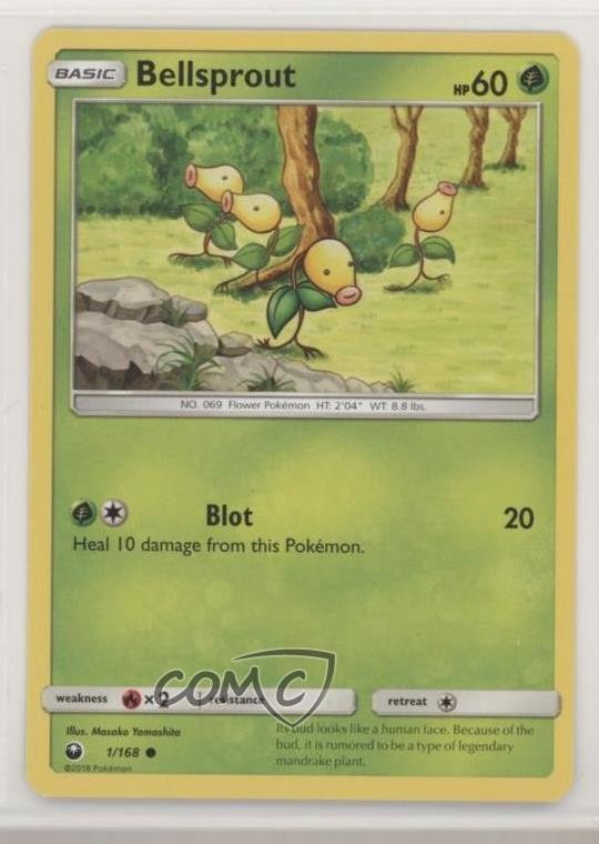 Bellsprout Pokémon Sun & Moon Celestial Storm #1