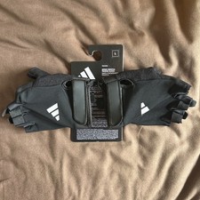 Adidas Aeroready Adjustable Essential Gloves Black/White Unisex Size L