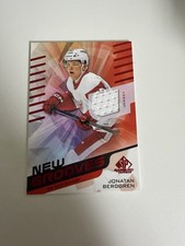 Upper Deck SP Game Used New Grooves Jersey Jonatan Berggren Red Wings NG-10