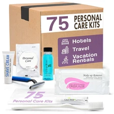 Personal Care Travel Toiletries | 1-Shoppe Amenities Kit | Travel Shaving Set, T