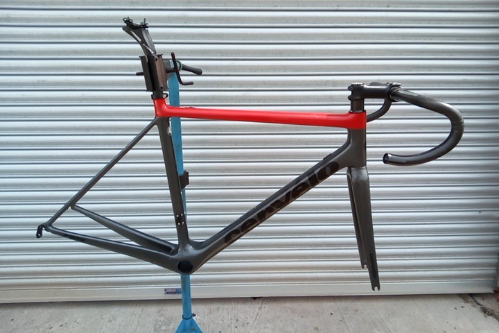 Cervelo R5 Rim Brake Carbon Frameset - 54 - FSA K Force Carbon Finishing Kit