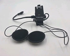 Untested Parts Cardo Scala Rider Packtalk Motorcycle Audio Microphone. Incomplet