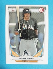 2014 Bowman Draft Prospects 1st Justin Twine #DP41 Marlins