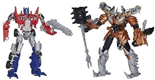 Voyager Class Optimus Prime Evasion Mode and Grimlock Set of 2 | Transformers 4 - Image 2 of 4
