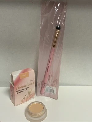 Mally Stress Less Concealer In Shade Light 4,5g FULL SIZE & Concealer Pinsel