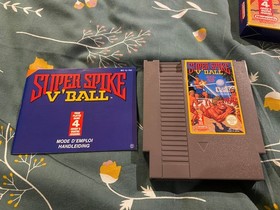 Super spike V'ball pour Nintendo NES &eacute;tat neuf