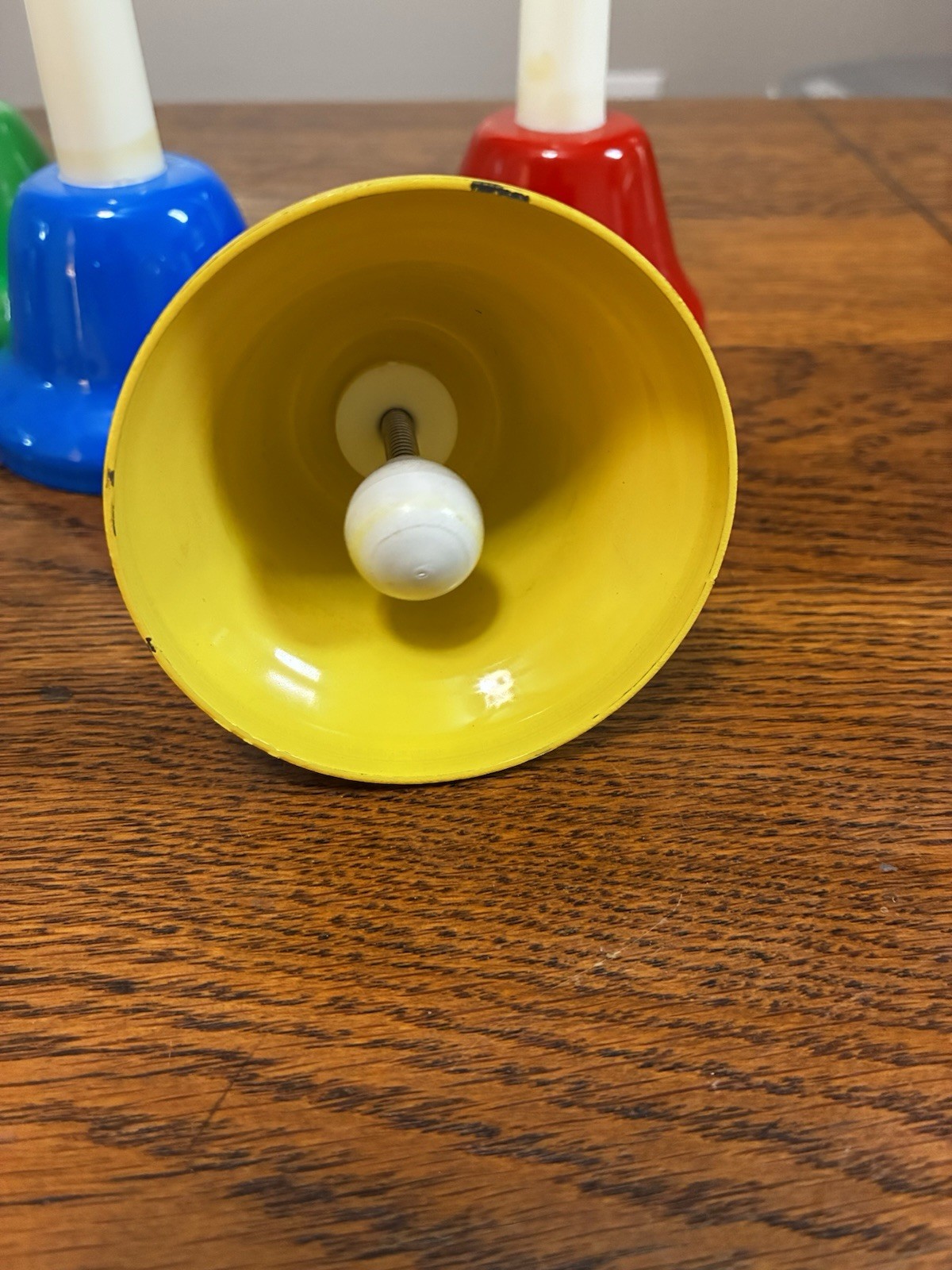 Kids Play 8 Note Hand Bell Set Rhythm Band Instruments Educational EUC