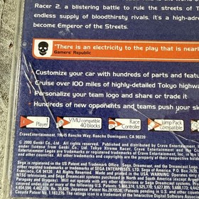 Tokyo Xtreme Racer 2 (Sega Dreamcast, 2000) CIB W/Manual Damaged Case Tested