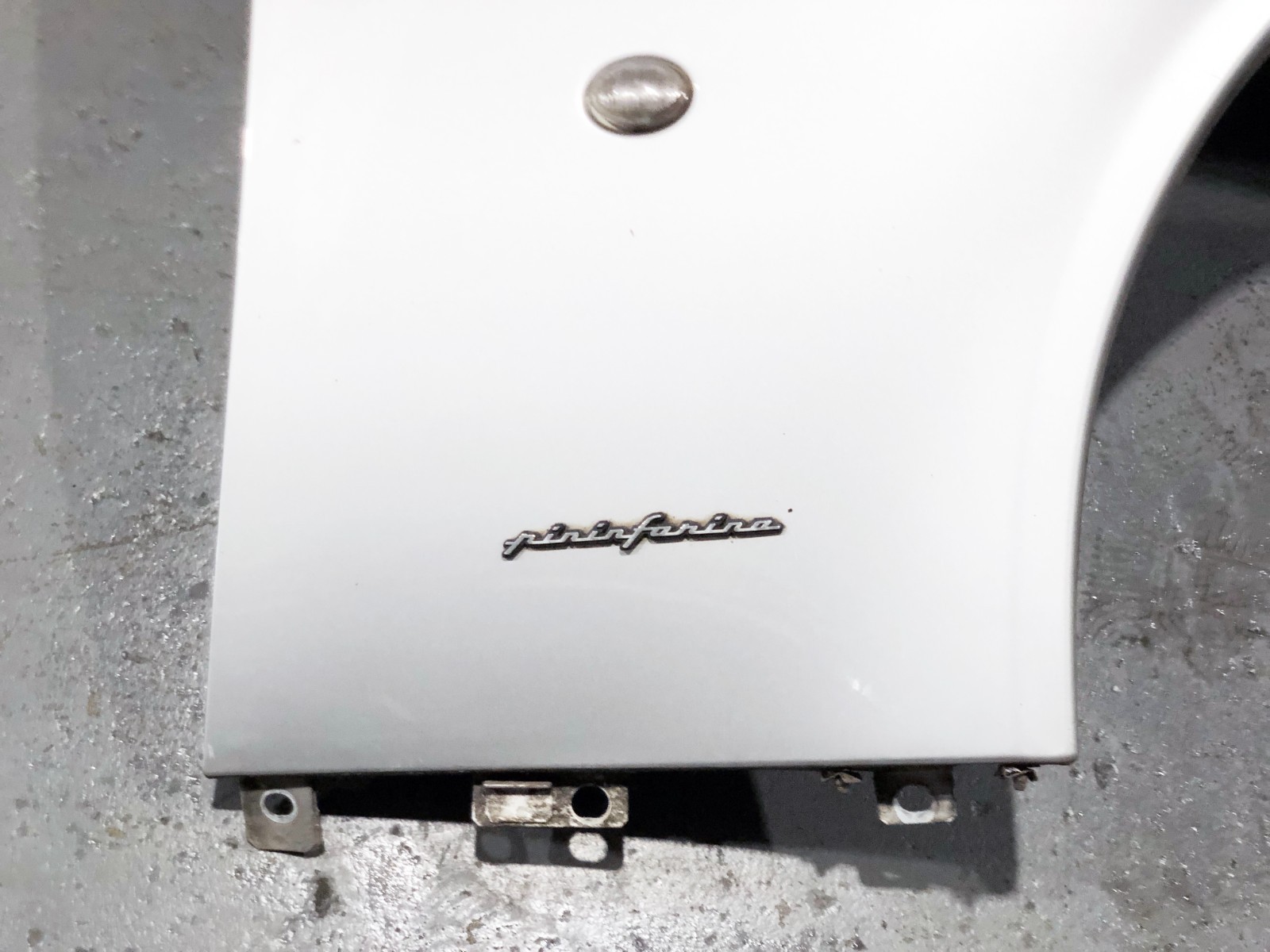 03-13 Maserati Quattroporte M139 Right Passenger Fender Panel GRIGIO TOURING 09