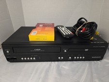 Magnavox DV220MW9 DVD VCR Combo Player VHS Recorder w Remote, Read Description
